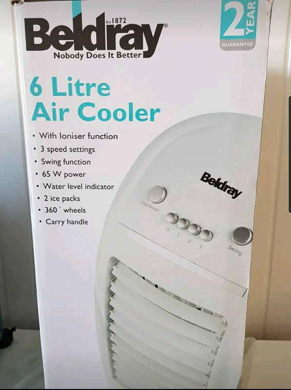 beldray 6 litre air cooler